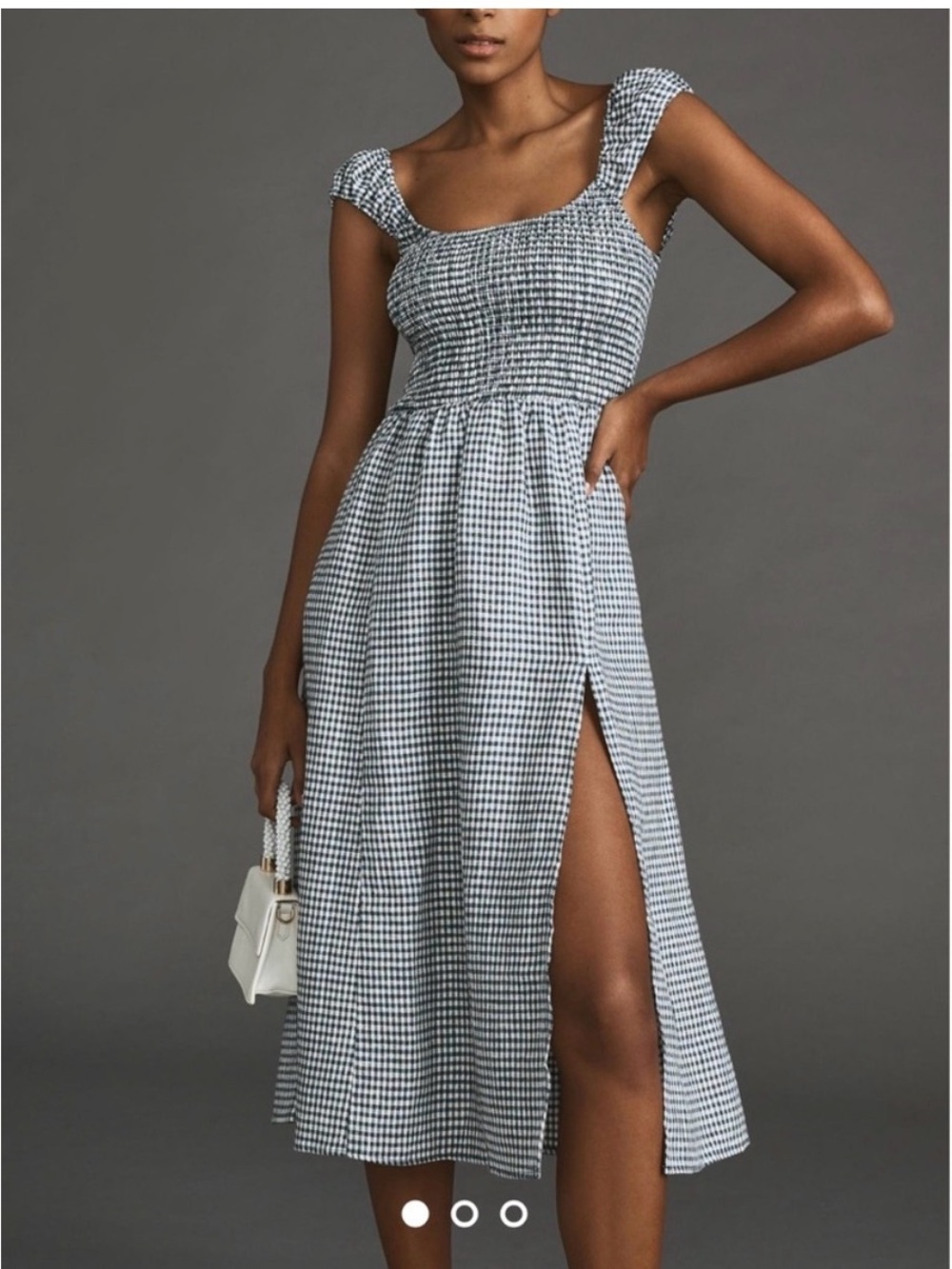 Reformation tavi linen dress